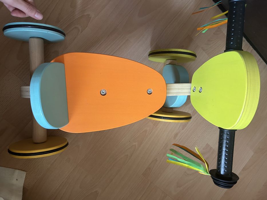 Дървено колело за бутане с крачета Sevi 83076