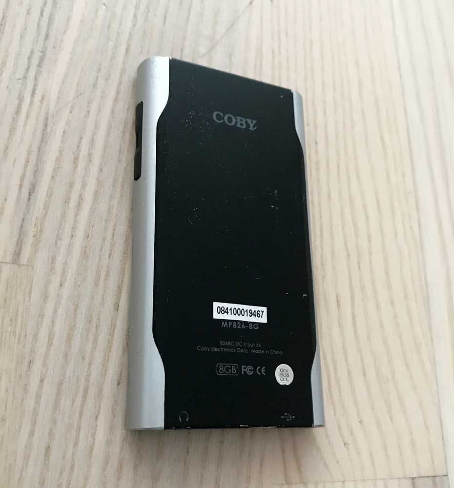 COBY MP-826-8G видео, mp3 плеър с FM радио, 8 GB