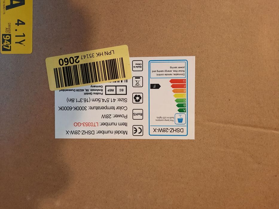 Lampa aplica plafoniera lustra noua resigilata