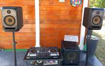 Set DJ profesional-roland dj 808,monitoare KRK V8 și Subwoofer KRK