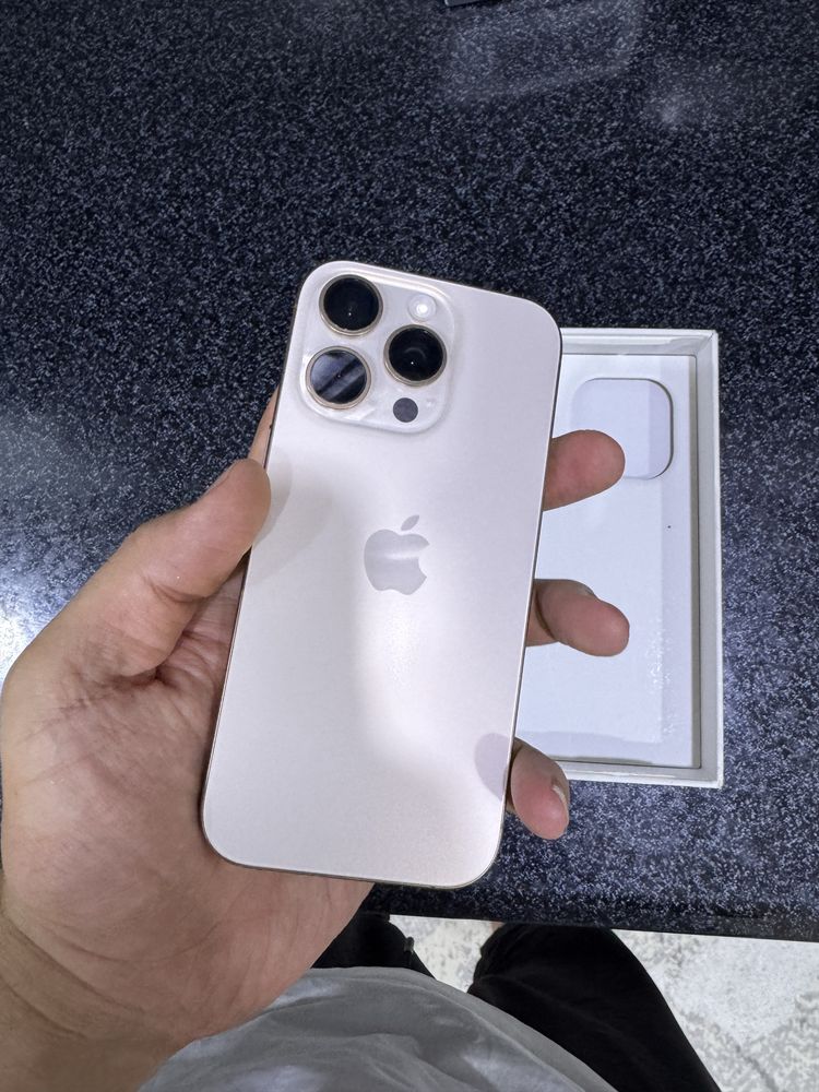 iphone 16 pro 256g yomkost 100% 88 sikl karopka dak bor