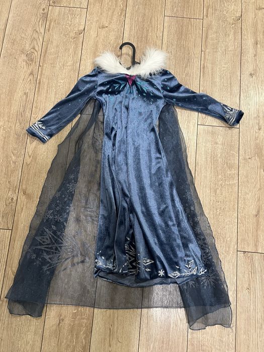 Новогоднее детское платье Эльзы (м/ф Холодное Сердце), рост 120