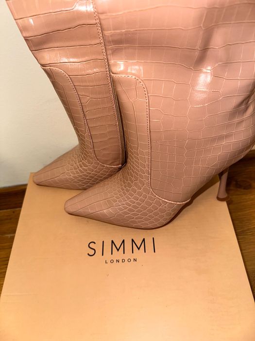 Simmi London – Ботуши на висок ток – Размер 39 – Чисто нови с кутия