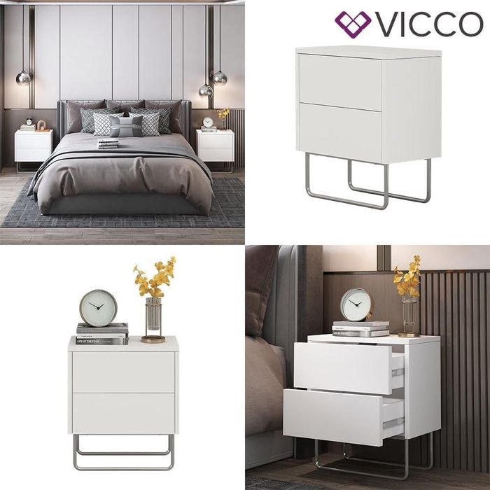 Нощно шкафче Vicco Calvin