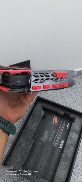 Видео карта MSI GEFORCE GTX 1070 TI