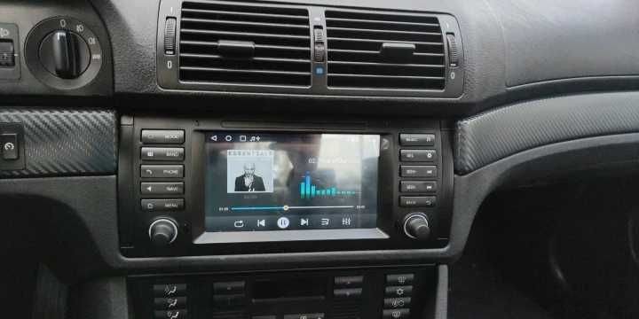 Navigatie GPS Android BMW Seria 5 E39 X5 E53 1-8GB RAM - QLed CarPlay