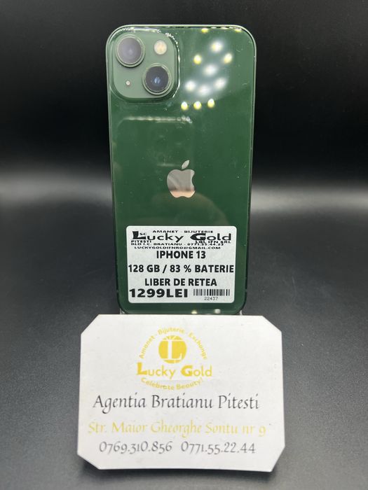 Iphone 13 128GB 83% Baterie Liber de retea cod produs 22437
