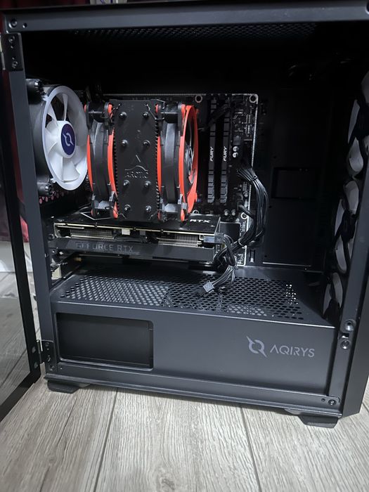 Calculator Gaming PC Rtx 3060ti si Ryzen 7 5800x+ tastatura HE cadou