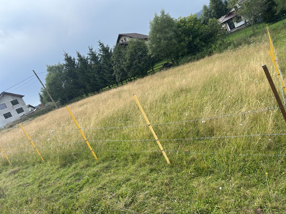 Teren intr-o zonă deosebită de munte cu vedere catre Bucegi