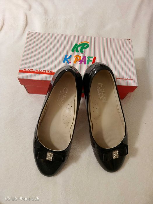 Обувки естествена кожа за момиче, номер 36