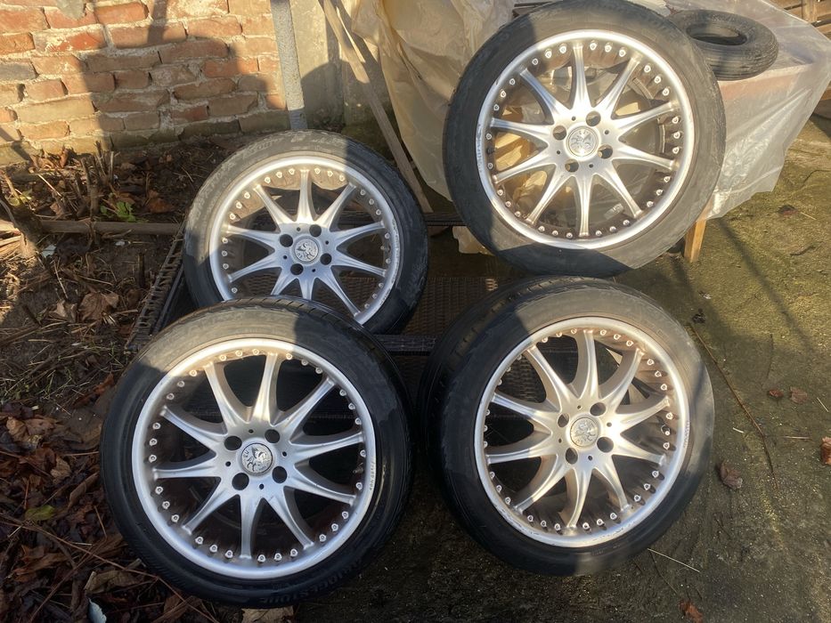 Пежо жанти с гуми и фланци