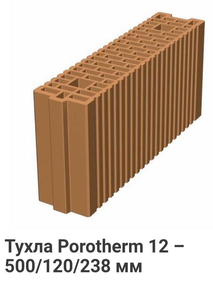 Изгодно тухли Porotherm 12 N+F / Винебергер