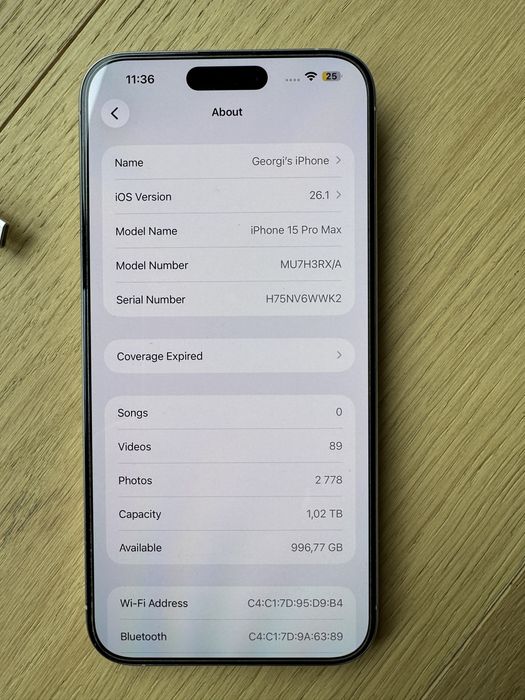 iPhone 15 Pro Max 1 TB