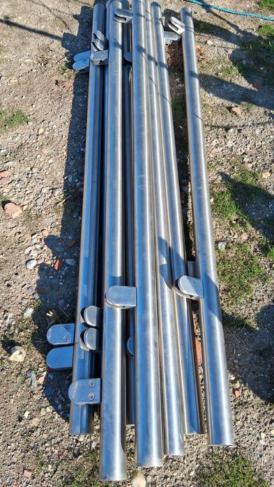 Balustrada   stalpi      inox