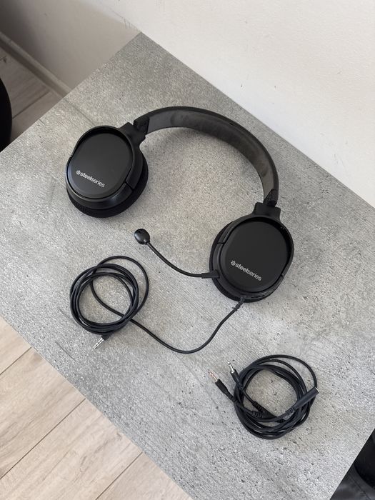 Casti Gaming SteelSeries Artics 1 Black