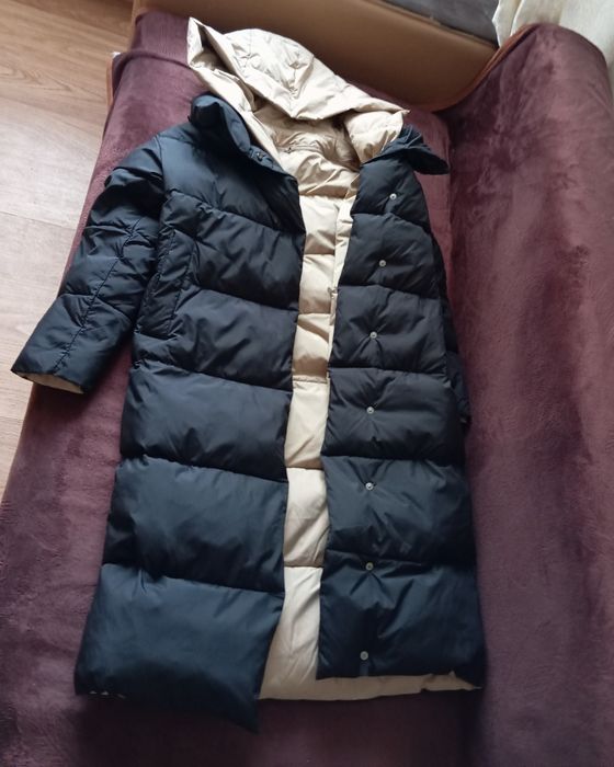 Продам тёплую зимнюю куртку. Длинная, тёплая.