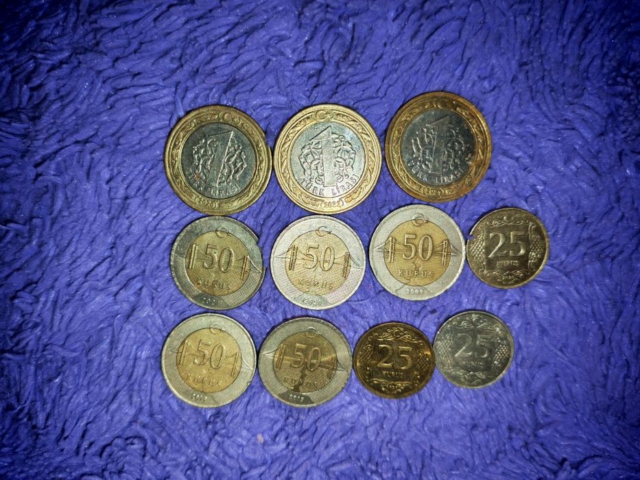 туретские монеты и деньги