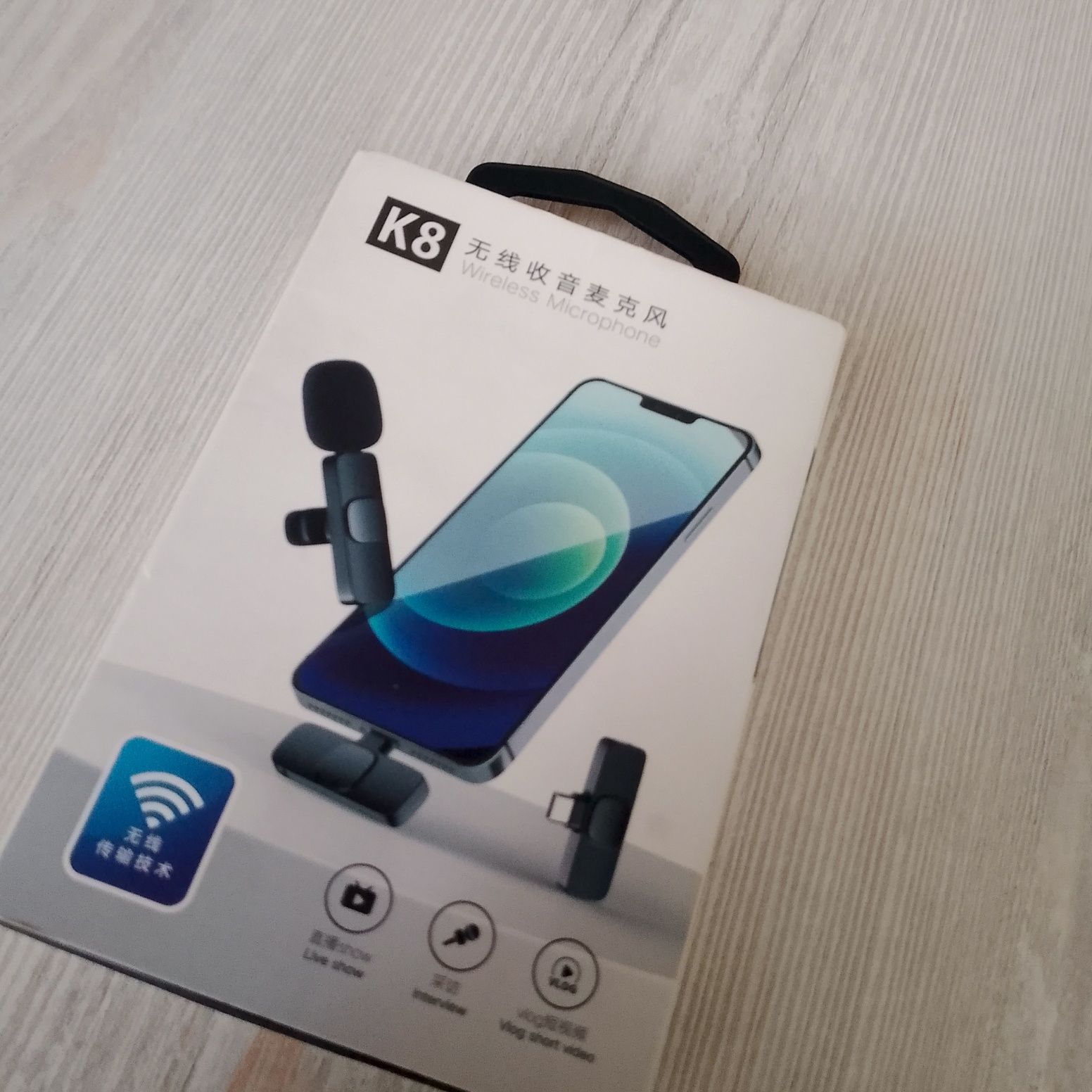 Mikrafon K8 Ovoz kuchaytirgich