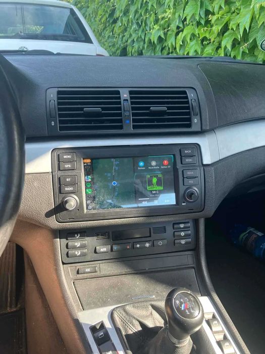 BLACK FRIDAY - Navigatie BMW E46 cu Carplay si Android Auto 4GB RAM