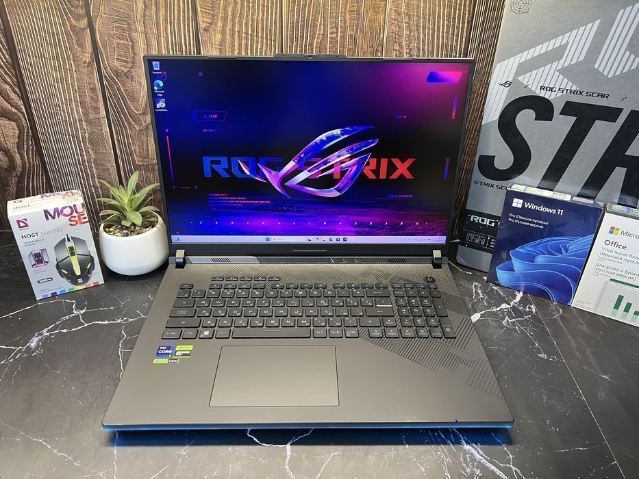 Игровой ноутбук ASUS ROG STRIX SCAR G18 | i9-14900HX | RTX4080 | 32GB