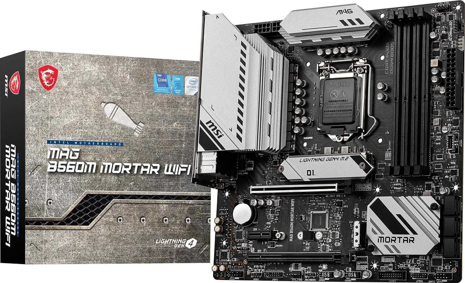 Под Core I7  10и 11 поколения   мат плата MSI 560  WIF  мАТХ комплект