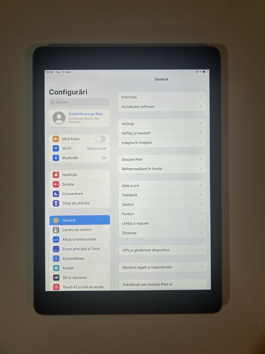 Vand ipad air 2