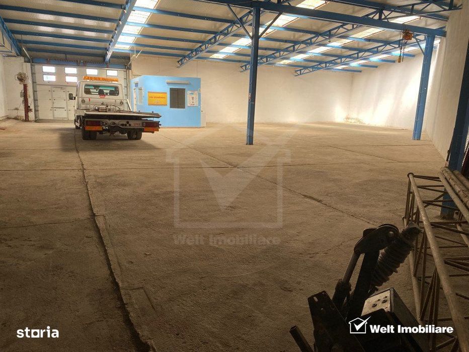 Hala industriala de inchiriat, 500mp utili, cu spatiu de birou, zona c