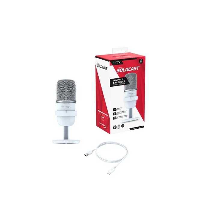 ^ Рассрочка на Микрофон HyperX SoloCast - White