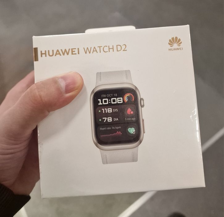 HUAWEI Watch D2, Android/iOS, Alb, Nou, Sigilat, Garantie 24 luni