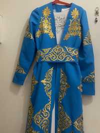 Қазақ ұлттық киімі, көйлек, қыздарға арналған, национальная одежда