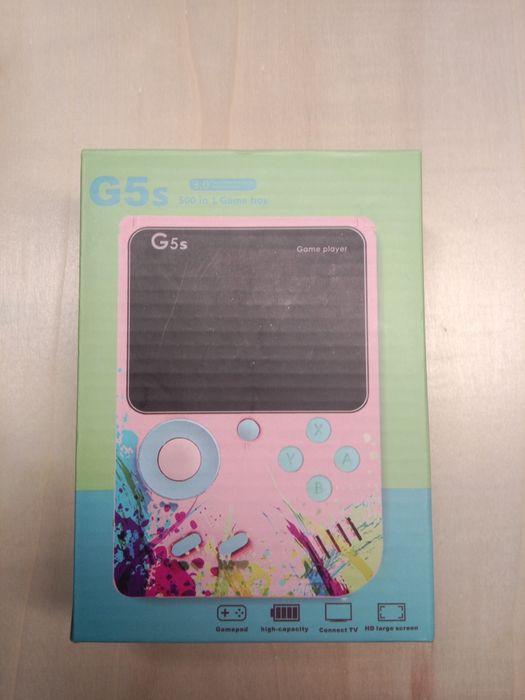 G5s Game player.  Провод и инструкция в комплекте поэтому цена полная.
