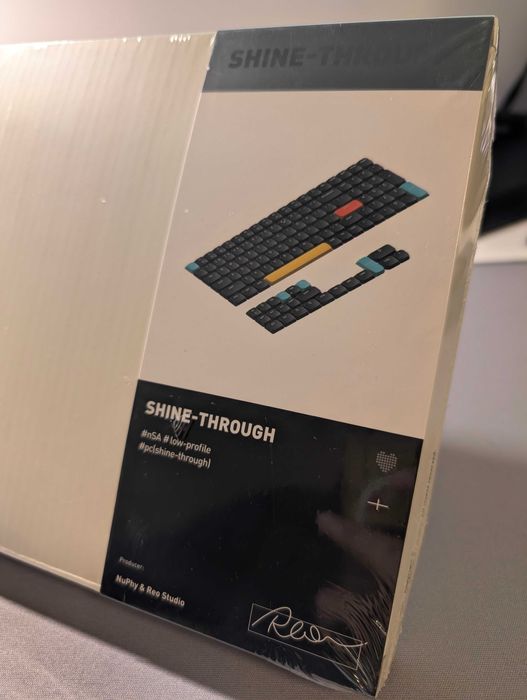 Taste NuPhy nSA Shine-through, Black, 123 keycaps | NOU, sigilat