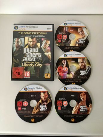 Joc Grand Theft Auto IV GTA4 The Complete Edition PC DVD Windows