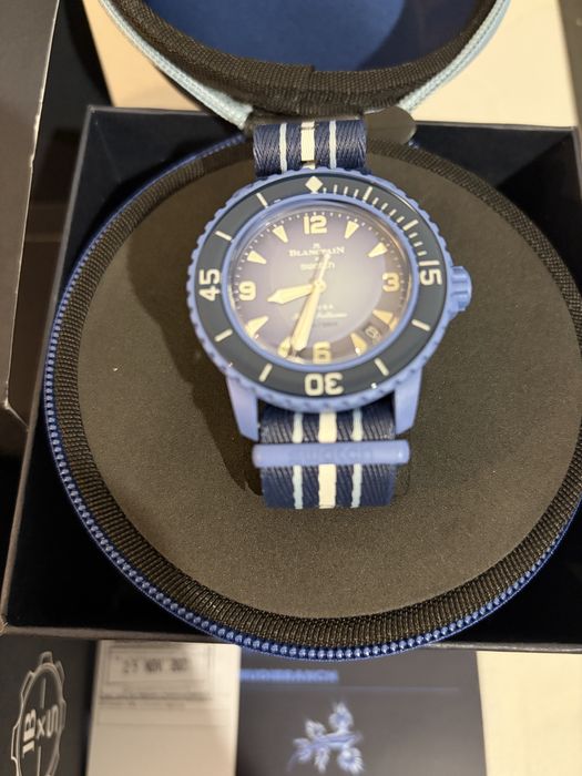 Ceas Swatch & Blancpain Atlantic Ocean Scuba Fifty Fathoms