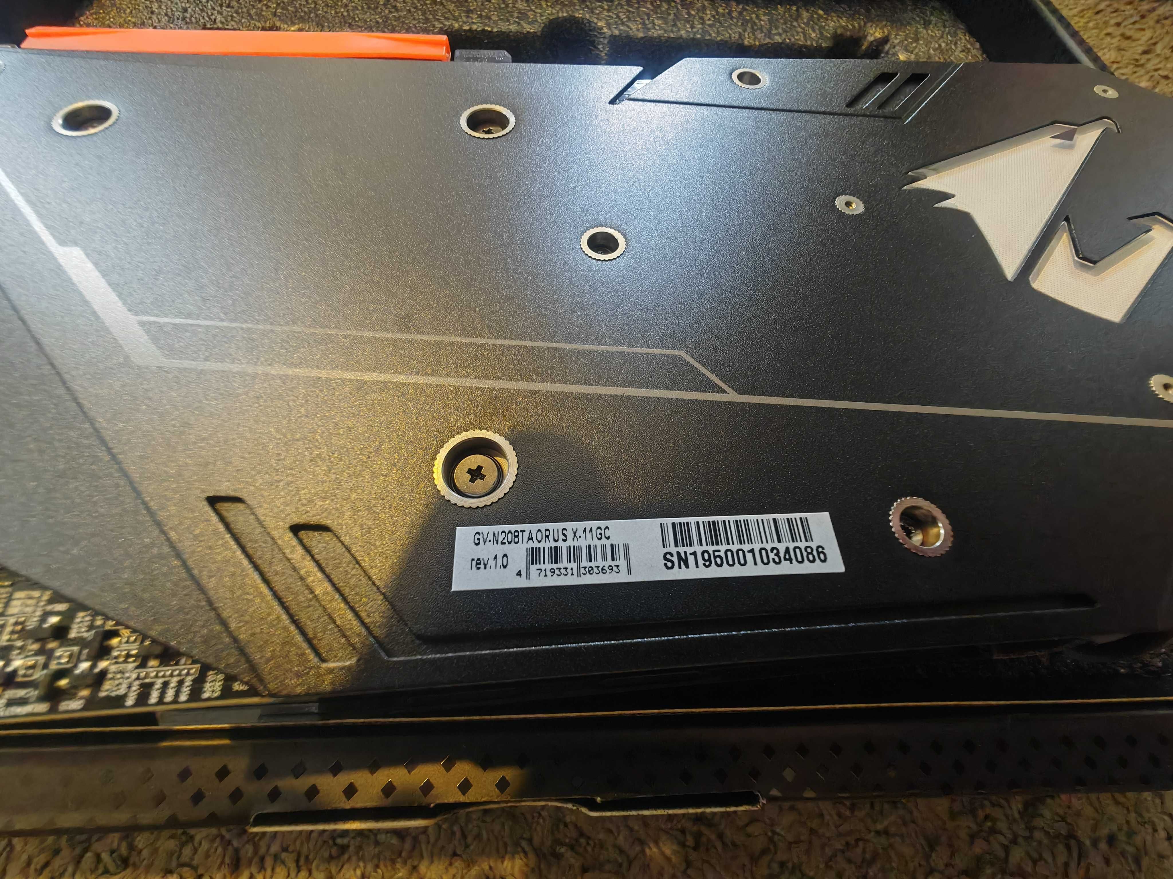 Видео карта GIGABYTE AORUS RTX 2080 Ti XTREME, 11GB, GDDR6, 325-bit