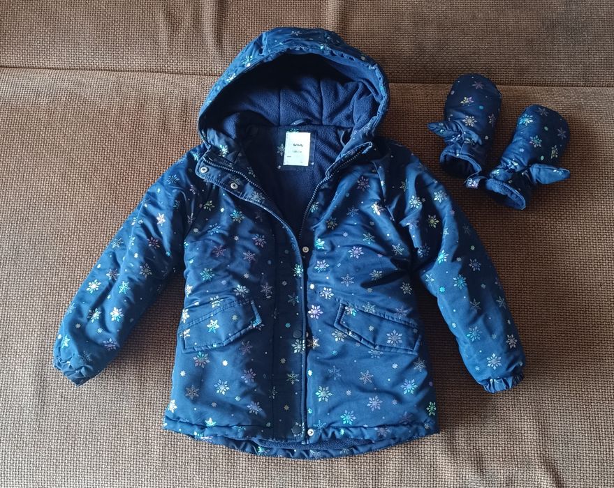 Детско непромокаемо зимно яке размер 128