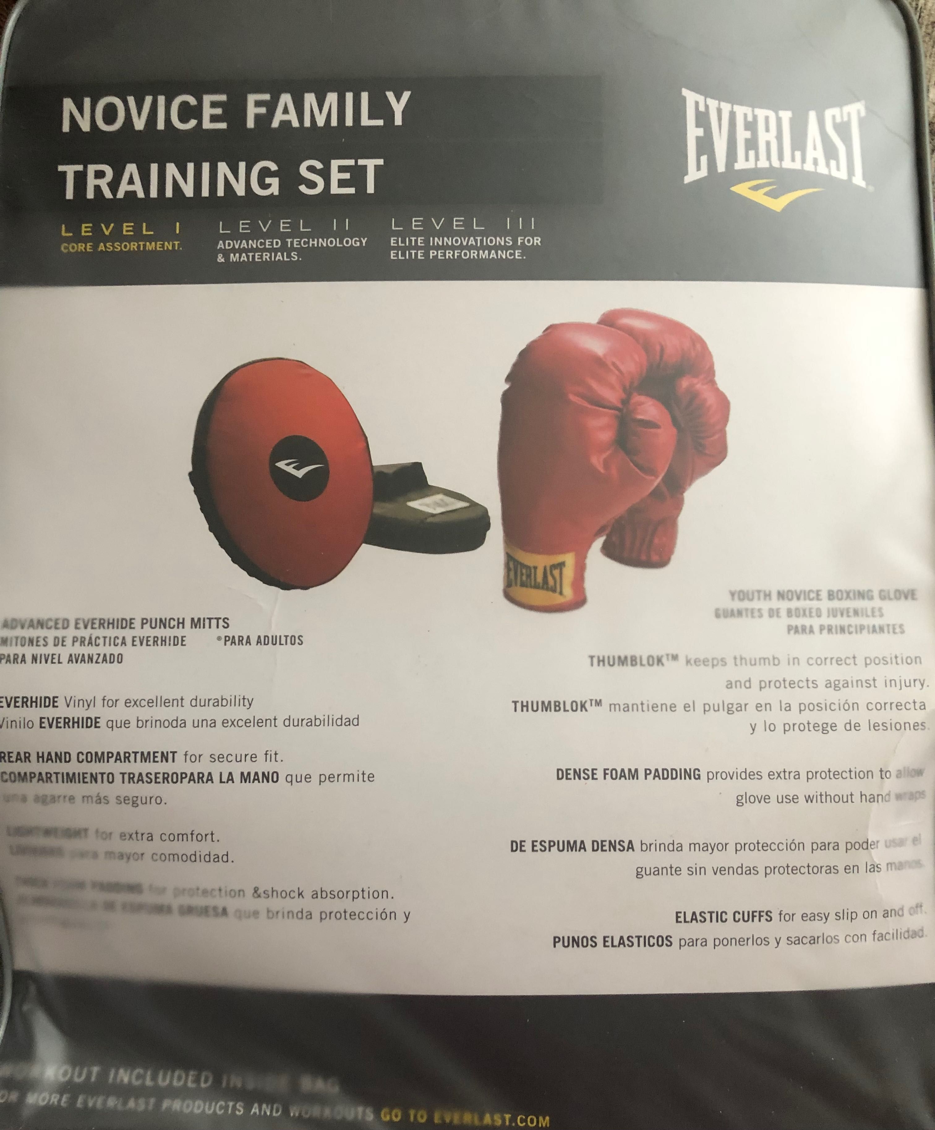 супер намаление - Everlast Novice Family Training Set - Red