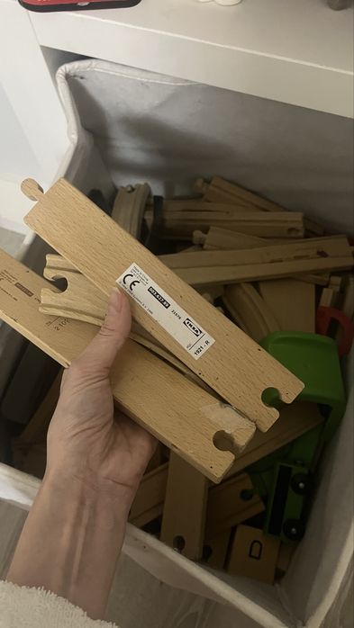 Деревянная железная дорога Икеа