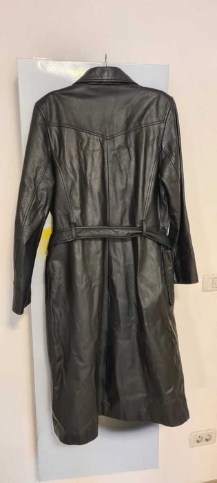 Pardesiu din piele pentru femei - NOU