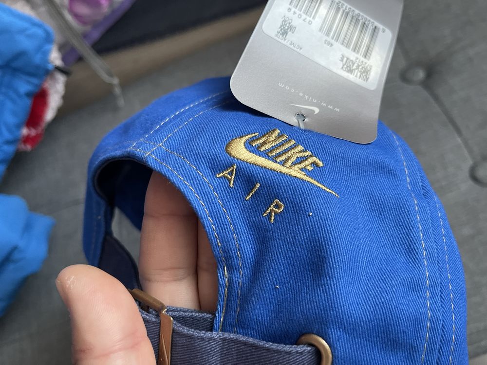 Шапка Nike Oregon Hat Cap Синя Jordan Vintage Retro Tennis Court NBA
