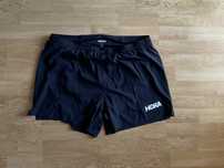 Pantaloni originali Hoka running ca noi