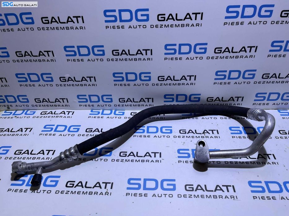 Furtun Conducta Teava Compresor Radiator AC Aer Conditionat Clima BMW Seria 1 F20 F21 118 120 2.0 D 2011 - 2019 Cod 9212232 6453921223206