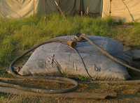 Гумен военен резервоар 1500 литра ( круша , балон , мех )