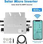 Micro inverter invertor panouri solare. Wifi, 800W. Nou. 50% OFF