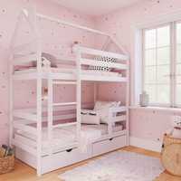 Детская Кровать Двухэтажная в Комплекте с двумя матрасами