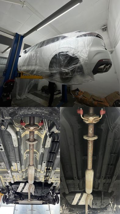 Антикорозийная обработка днища, мойка днища.