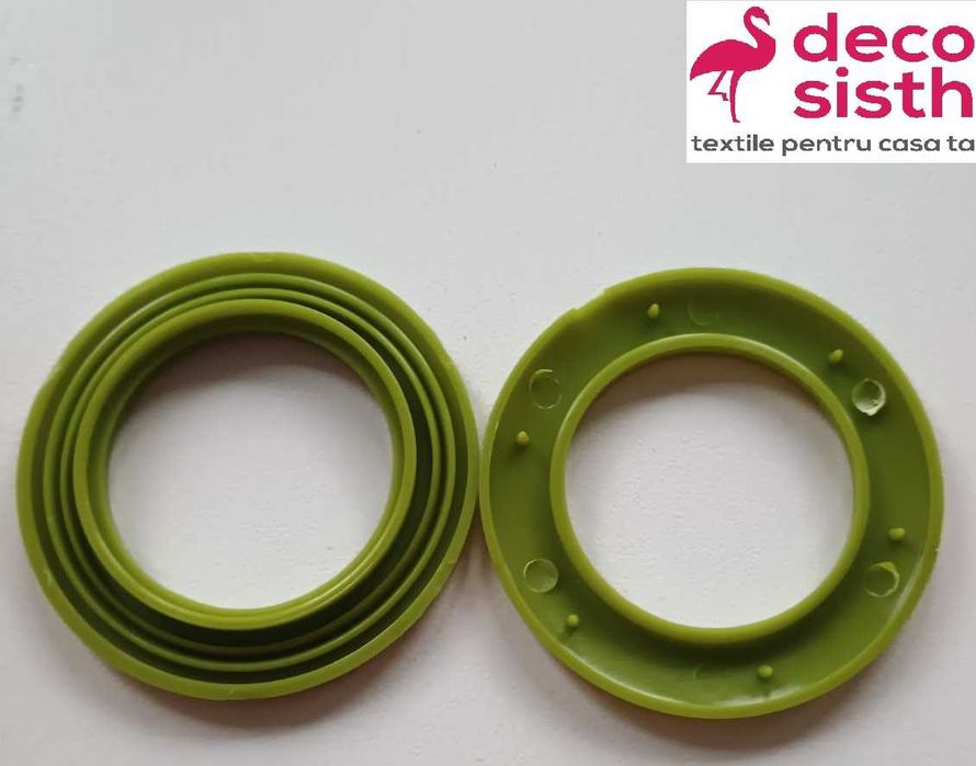 Inele tip capsa pentru perdele/draperii