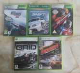 [Xbox360] Vând 7 jocuri cu mașini, impecabile Xbox 360 //poze reale