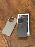 iPhone 16 Pro титановый чёрный 100% акб SIM+eSIM