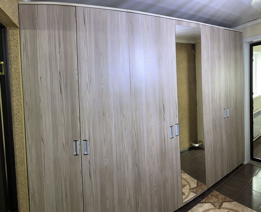 Шкаф для прихожей  3 секций Каспий рассрочка есть